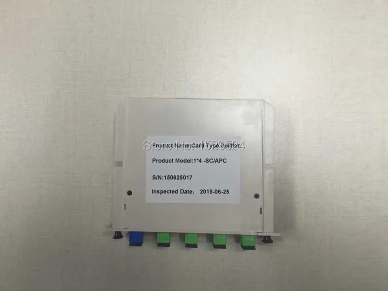 Free Shipping 2pcs/lot 1x4 LGX Box Cassette Card Inserting SC/APC PLC splitter Module 1:4 4 Ports Fiber Optical PLC Splitter
Free Shipping 2pcs/lot 1x4 LGX Box Cassette Card Inserting SC/APC PLC splitter Module 1:4 4 Ports Fiber Optical PLC Splitter