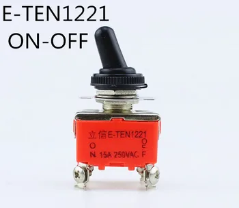 1PCS E-TEN1221 15A 250VAC 4PIN ON-OFF Toggle switch Rocker switch The power switch micro switch orange 
1PCS E-TEN1221 15A 250VAC 4PIN ON-OFF Toggle switch Rocker switch The power switch micro switch orange