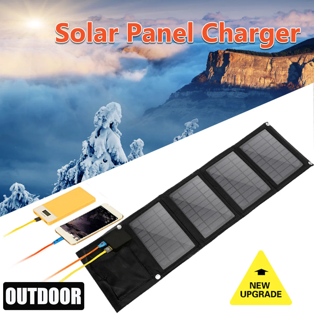 16W 5V Solar Charger Panel Waterproof Foldable Solar Power Bank for Car Battery Mobile Phone With Double USB DC
16W 5V Solar Charger Panel Waterproof Foldable Solar Power Bank for Car Battery Mobile Phone With Double USB DC