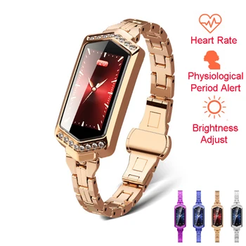 Smart Watch Women IP67 Waterproof Heart Rate Monitor Metal Strap Fitness Bracelet For Android IOS Phone Wife Gift Free shipping
Smart Watch Women IP67 Waterproof Heart Rate Monitor Metal Strap Fitness Bracelet For Android IOS Phone Wife Gift Free shipping