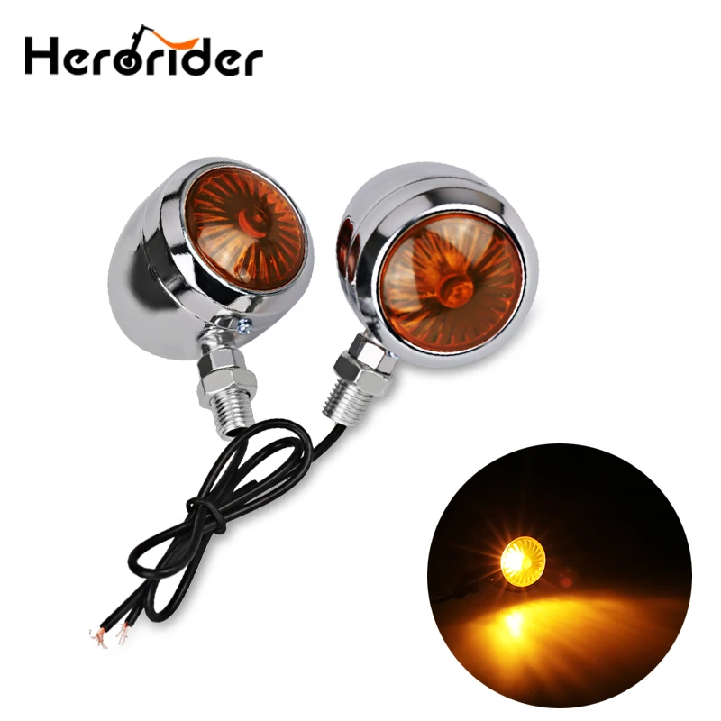 2x Motorcycle 12V Bullet Turn Signal Indicator Lights Lamp Fit For Harley Bobber Chopper Yamaha Suzuki Kawasaki Dirt Bike Ducati
2x Motorcycle 12V Bullet Turn Signal Indicator Lights Lamp Fit For Harley Bobber Chopper Yamaha Suzuki Kawasaki Dirt Bike Ducati