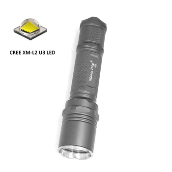 WholeSale Titanium Alloy Manta Ray M6 Cree XM-L2 5-Modes 1200 Lumens Led Flashlight/Torch with Stainless Steel Head (1* 18650 )
WholeSale Titanium Alloy Manta Ray M6 Cree XM-L2 5-Modes 1200 Lumens Led Flashlight/Torch with Stainless Steel Head (1* 18650 )