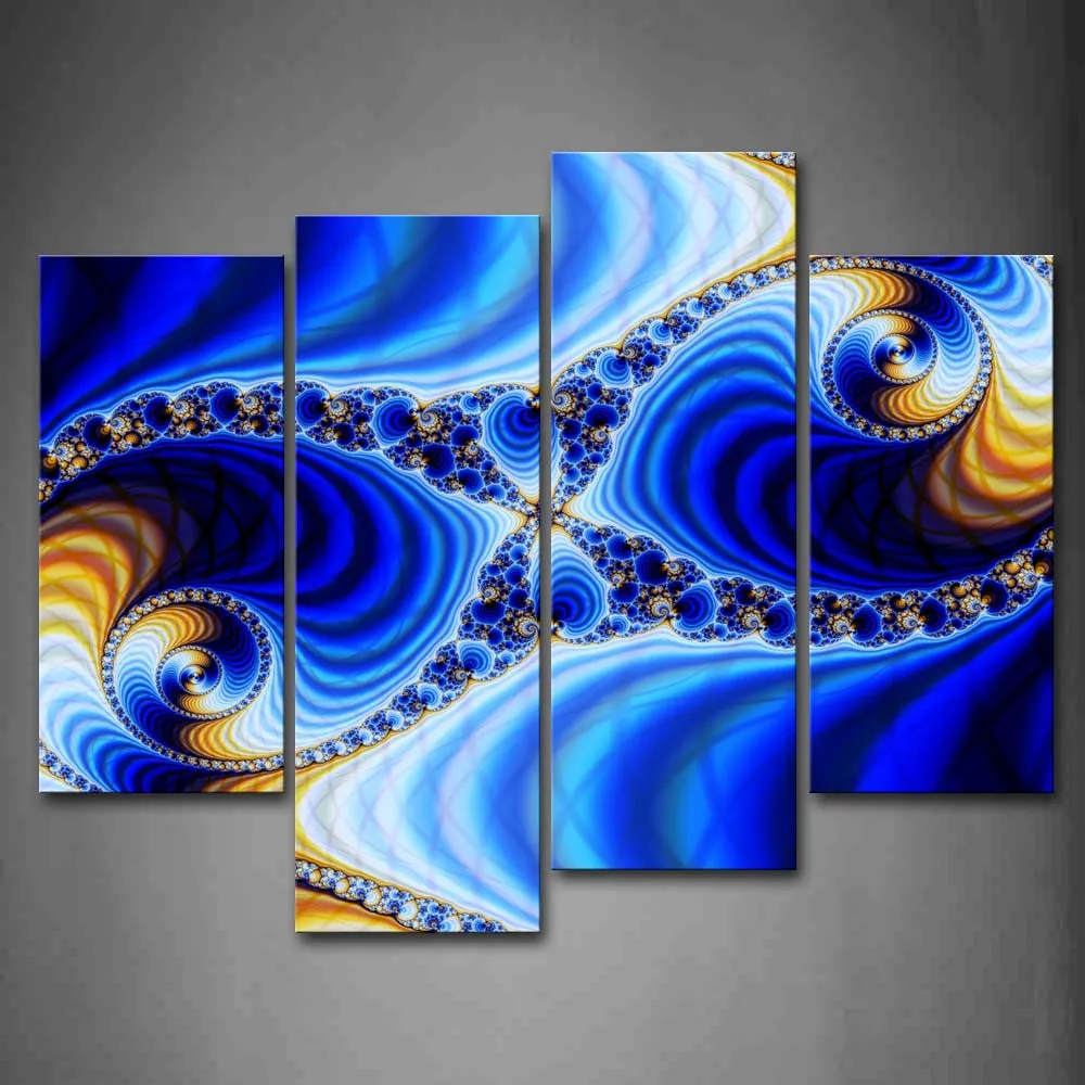 4 Panels Unframed Wall Art Pictures Fractal Artistic Canvas Print Modern Abstract Posters No Frame For Living Room Decor
4 Panels Unframed Wall Art Pictures Fractal Artistic Canvas Print Modern Abstract Posters No Frame For Living Room Decor