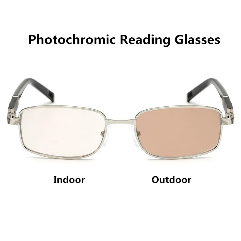Titanium Alloy Sunglasses Transition Photochromic Reading Glasses for Men Hyperopia Presbyopia with diopters Presbyopia Glasses
Titanium Alloy Sunglasses Transition Photochromic Reading Glasses for Men Hyperopia Presbyopia with diopters Presbyopia Glasses