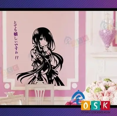 Pegatina Anime Cartoon Car Sticker DATE A LIVE Tokisaki Kurumi Vinyl Wall Sticker Decal Decor
Pegatina Anime Cartoon Car Sticker DATE A LIVE Tokisaki Kurumi Vinyl Wall Sticker Decal Decor