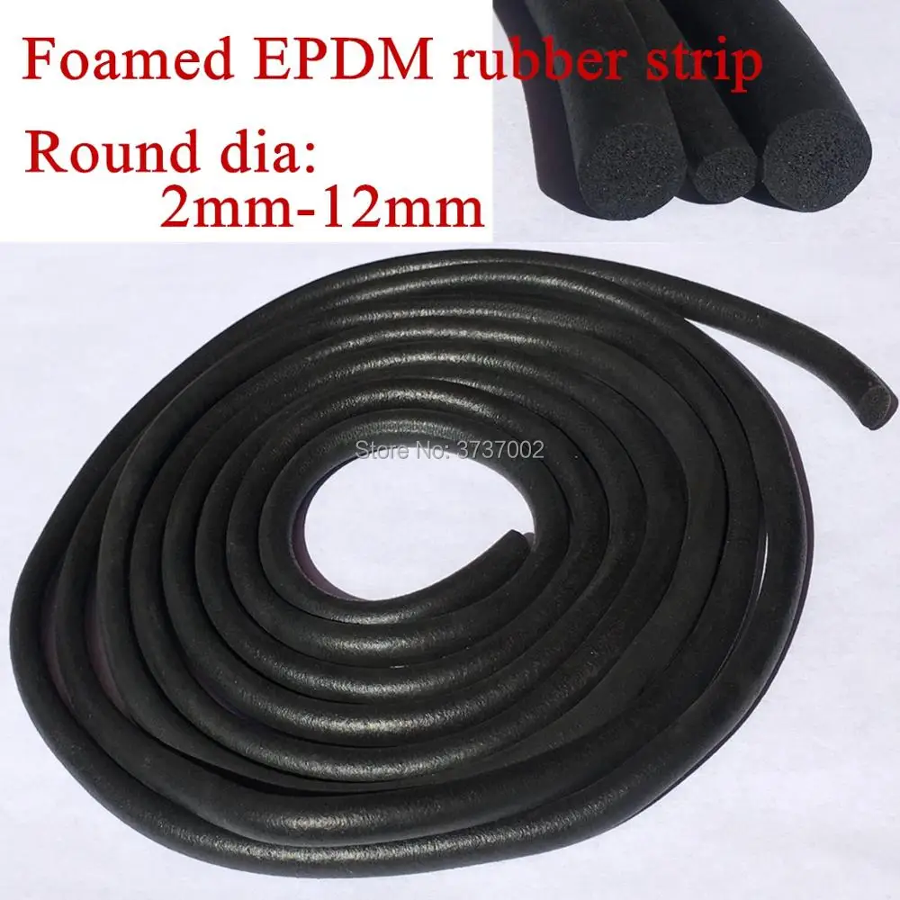 5 Meters O shape EPDM Foam Strip flexible rubber foam sealing filler strip weatherstrip Round dia 2.0 3.0 4.0 5.0 6.0 7.0 8.0mm
5 Meters O shape EPDM Foam Strip flexible rubber foam sealing filler strip weatherstrip Round dia 2.0 3.0 4.0 5.0 6.0 7.0 8.0mm