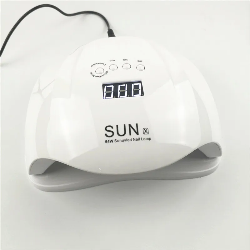Sunx Nail Dryer 54W LED Nail Lamp Dual Light Fast Dry For Curing Nail Gel Polish Manicure 30s 60s with Auto Sensor Machine Tools
Sunx Nail Dryer 54W LED Nail Lamp Dual Light Fast Dry For Curing Nail Gel Polish Manicure 30s 60s with Auto Sensor Machine Tools
