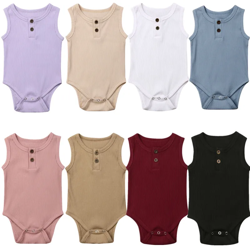Newborn Baby Boy Girl Cotton Romper Jumpsuit Solid Sleeveless Outfit Casual Clothes
Newborn Baby Boy Girl Cotton Romper Jumpsuit Solid Sleeveless Outfit Casual Clothes