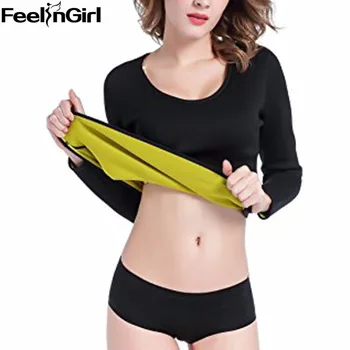 Neoprene Long Sleeve Tops Slimming Vest Body Shaper Control Corset Tops 26B Shapers Waist Trainer Shirt Shapewear Women
Neoprene Long Sleeve Tops Slimming Vest Body Shaper Control Corset Tops 26B Shapers Waist Trainer Shirt Shapewear Women