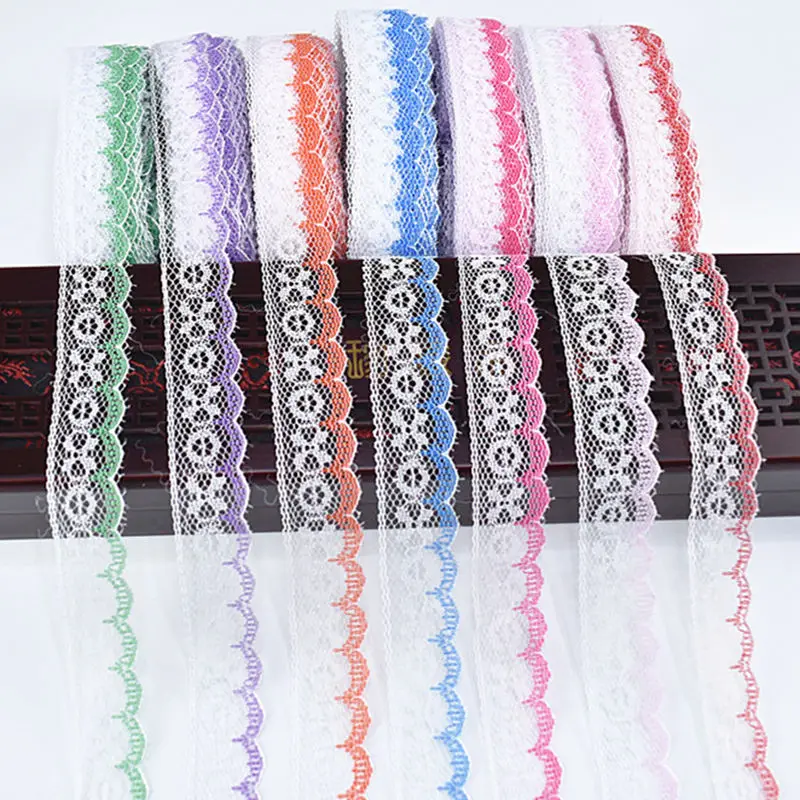 New 10 yards lace Ribbon tape width 21MM African lace fabric DIY underwear, wedding dress, women's wear,floral accessories etc.
New 10 yards lace Ribbon tape width 21MM African lace fabric DIY underwear, wedding dress, women's wear,floral accessories etc.