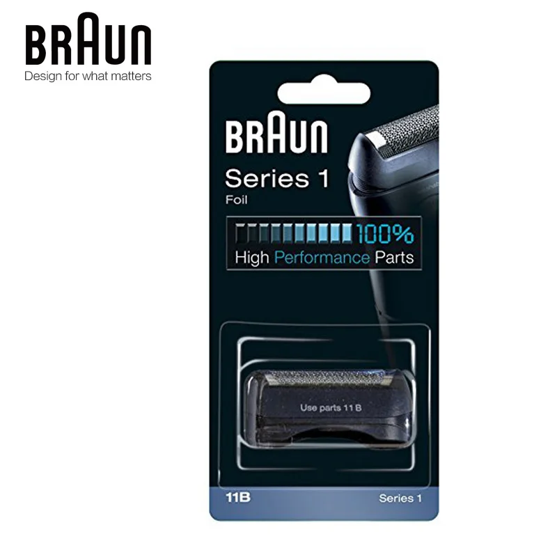 Braun Electric Shaver Blade 11B Foil & Cutter Replacement Set for Series 1 Shavers (110 120 140 150 5684 5682 New 130)
Braun Electric Shaver Blade 11B Foil & Cutter Replacement Set for Series 1 Shavers (110 120 140 150 5684 5682 New 130)