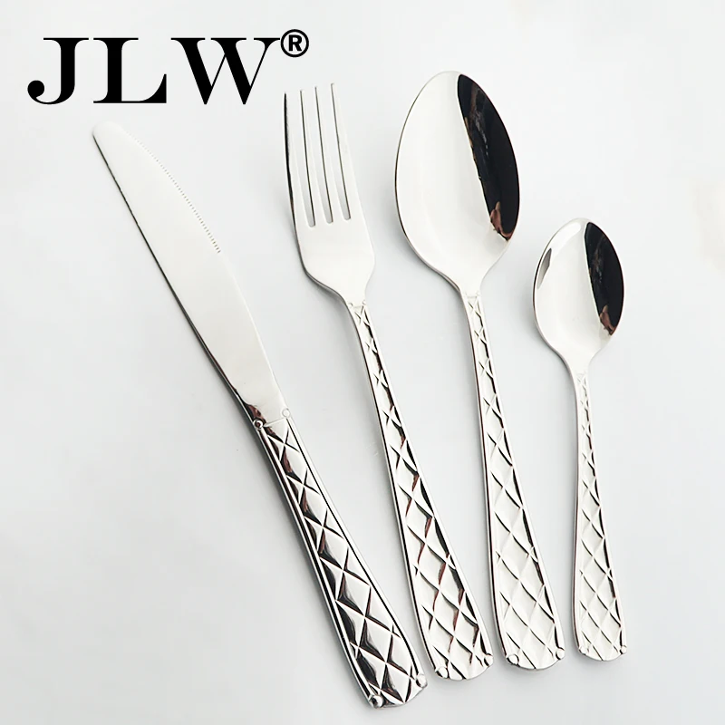 Super quality 201 stainless steel cutlery set dinnerware 4 pieces hotel tableware high grade hand polish free shipping
Super quality 201 stainless steel cutlery set dinnerware 4 pieces hotel tableware high grade hand polish free shipping