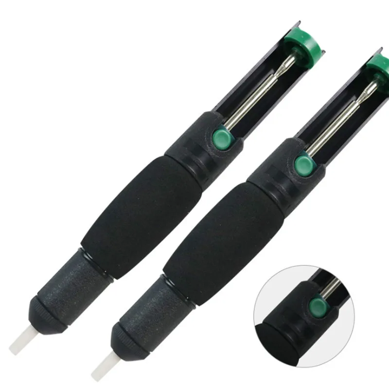New 35cm-Hg Suction Tin Desoldering Pump Welding Tools Solder Sucker Desoldering Pump
New 35cm-Hg Suction Tin Desoldering Pump Welding Tools Solder Sucker Desoldering Pump