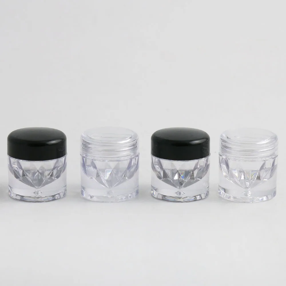 30 X 5g Clear Plastic AS Powder Small Sample Jar Powder Case with 1 3 12 Holes Clear Black Cap Cosmetic Travel Empty Powder Jar
30 X 5g Clear Plastic AS Powder Small Sample Jar Powder Case with 1 3 12 Holes Clear Black Cap Cosmetic Travel Empty Powder Jar