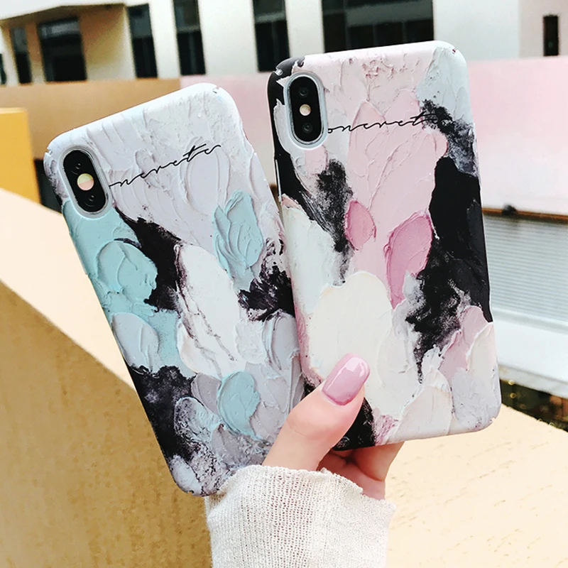 Ranipobo Colorful Oil Painting Matte Back Cover For iphone 6 6s 7 8 plus Capa Artistic Graffiti Phone Cases For iphone X Cases
Ranipobo Colorful Oil Painting Matte Back Cover For iphone 6 6s 7 8 plus Capa Artistic Graffiti Phone Cases For iphone X Cases