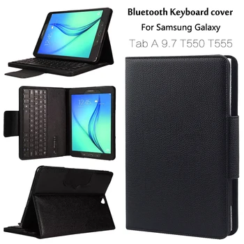 For Samsung GALAXY Tab A 9.7 T550 T555 P550 P555 Removable Bluetooth Keyboard Portfolio Folio PU Leather Case Cover + Gift
For Samsung GALAXY Tab A 9.7 T550 T555 P550 P555 Removable Bluetooth Keyboard Portfolio Folio PU Leather Case Cover + Gift