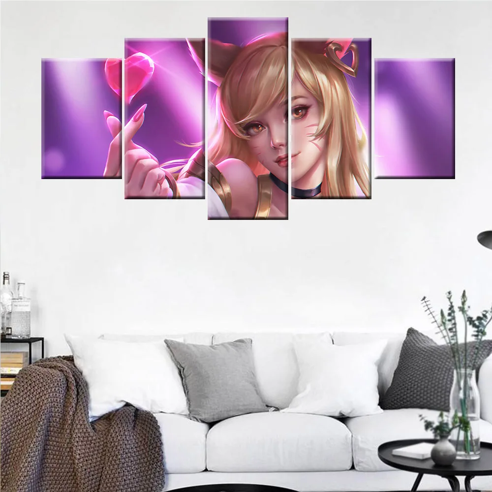 Canvas Painting 5 Pieces Modular HD Prints Home Wall Art Decor Heroes Alliance Anime girl characters Pictures Poster Frame
Canvas Painting 5 Pieces Modular HD Prints Home Wall Art Decor Heroes Alliance Anime girl characters Pictures Poster Frame