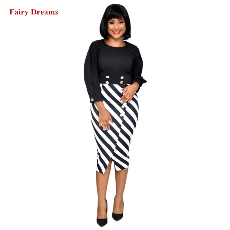 African Dresses For Women African Clothes Dashiki Ankara Blue Black Striped Pencil Dress Ropa Dama Office Lady African Clothing
African Dresses For Women African Clothes Dashiki Ankara Blue Black Striped Pencil Dress Ropa Dama Office Lady African Clothing
