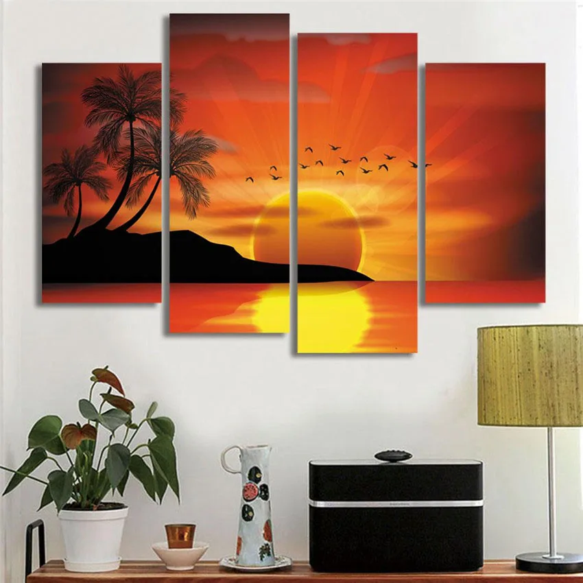 Sunset Island Canvas Painting Abstract Sea Bird Painting On Canvas Cuadros Abstractos Living Room Home Decor Wedding Gift
Sunset Island Canvas Painting Abstract Sea Bird Painting On Canvas Cuadros Abstractos Living Room Home Decor Wedding Gift
