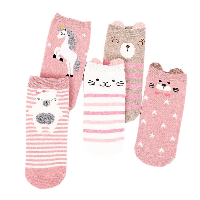 5pairs/pack Baby Socks for Girls&boys Children Soft Winter Cute Cartoon Socks Set 100% Cotton Kids Socks Lot Unicorn Unisex
5pairs/pack Baby Socks for Girls&boys Children Soft Winter Cute Cartoon Socks Set 100% Cotton Kids Socks Lot Unicorn Unisex