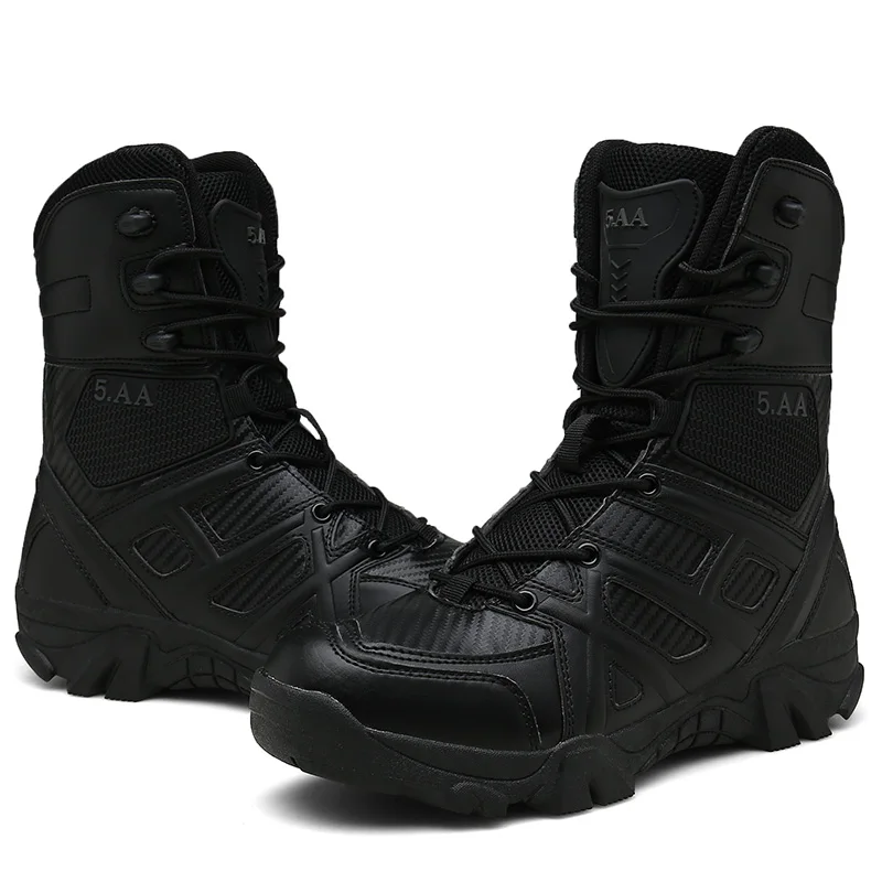 Men High Quality Brand Military Leather Boots Special Force Tactical Desert Combat Men's Boots Outdoor Shoes Ankle Boots
Men High Quality Brand Military Leather Boots Special Force Tactical Desert Combat Men's Boots Outdoor Shoes Ankle Boots