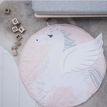 Cute Cartoon Animals Pink Unicorn Quilted Play Mats Baby Blanket Carpet Rug Nordic Style Kids Bed Room Decor Photo Props 
Cute Cartoon Animals Pink Unicorn Quilted Play Mats Baby Blanket Carpet Rug Nordic Style Kids Bed Room Decor Photo Props