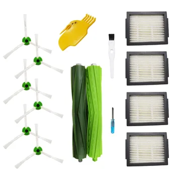 Accessories parts for iRobot Roomba i7 i7Plus e5 e6 e7 vacuum cleaner Replenishment (4 Filters, 6 side brush, 1 Set Main brush)
Accessories parts for iRobot Roomba i7 i7Plus e5 e6 e7 vacuum cleaner Replenishment (4 Filters, 6 side brush, 1 Set Main brush)