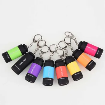 Wasafire 10pcs/lot Mini Keychain Torch USB Rechargeable Pocket Flashlight 0.3W Waterproof Multicolor Led Lantern Lamp
Wasafire 10pcs/lot Mini Keychain Torch USB Rechargeable Pocket Flashlight 0.3W Waterproof Multicolor Led Lantern Lamp