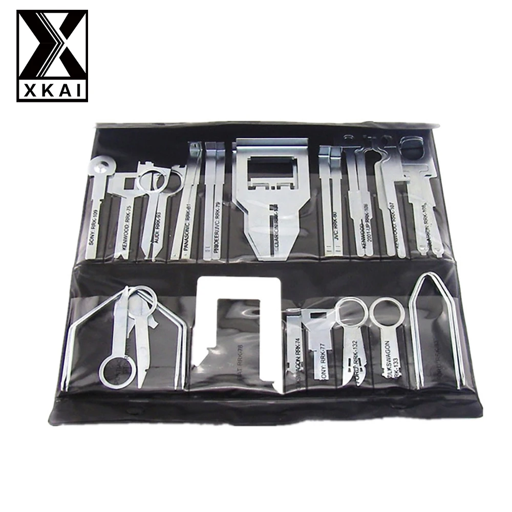 XKAI 38Pcs/Set Car Stereo Radio Release Removal Tools Key Kit for Benz Sony Ford Audi High Quality Set
XKAI 38Pcs/Set Car Stereo Radio Release Removal Tools Key Kit for Benz Sony Ford Audi High Quality Set