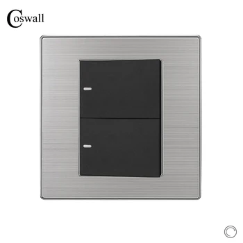 Coswall 2 Gang Reset Switch Luxury Electric Curtain Shutter Switch Momentary Contact Wall Switch Push Button
Coswall 2 Gang Reset Switch Luxury Electric Curtain Shutter Switch Momentary Contact Wall Switch Push Button