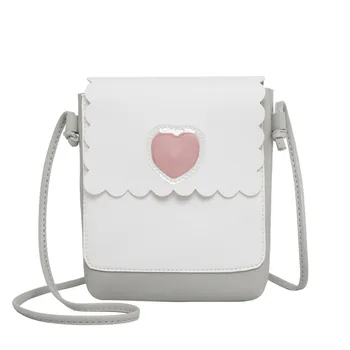 New Women's Simple Cartoon Heart Small Square Bag Single Shoulder Messenger Bags luxury Bolsa de ombro das mulheres Hot#30
New Women's Simple Cartoon Heart Small Square Bag Single Shoulder Messenger Bags luxury Bolsa de ombro das mulheres Hot#30