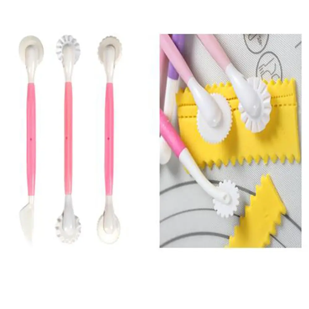 3pcs Fondant Cake Decorating Modelling Tools 8 Patterns Flower Decoration Pen Pastry Carving Cutter Baking Craft Cake Mould
3pcs Fondant Cake Decorating Modelling Tools 8 Patterns Flower Decoration Pen Pastry Carving Cutter Baking Craft Cake Mould