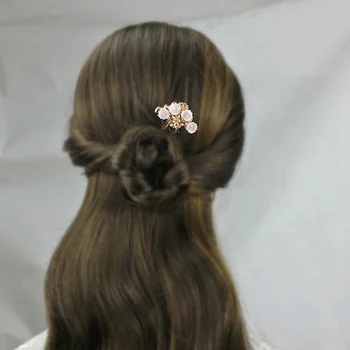 Copper Shell Flower Wedding Hair Pin Bridal Hair Pins Headpiece Bijoux Pince Cheveux Femme Mariage Hair Accessories WIGO1410
Copper Shell Flower Wedding Hair Pin Bridal Hair Pins Headpiece Bijoux Pince Cheveux Femme Mariage Hair Accessories WIGO1410
