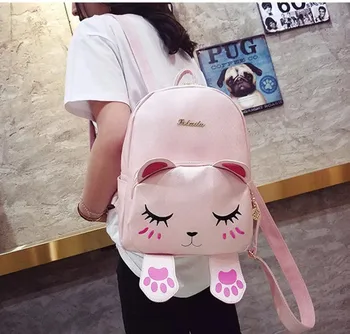 Cat Backpack Black Preppy Style School Backpacks Funny Pu Leather Fashion Women Shoulder Bag Travel Back Pack Sac A Dos
Cat Backpack Black Preppy Style School Backpacks Funny Pu Leather Fashion Women Shoulder Bag Travel Back Pack Sac A Dos