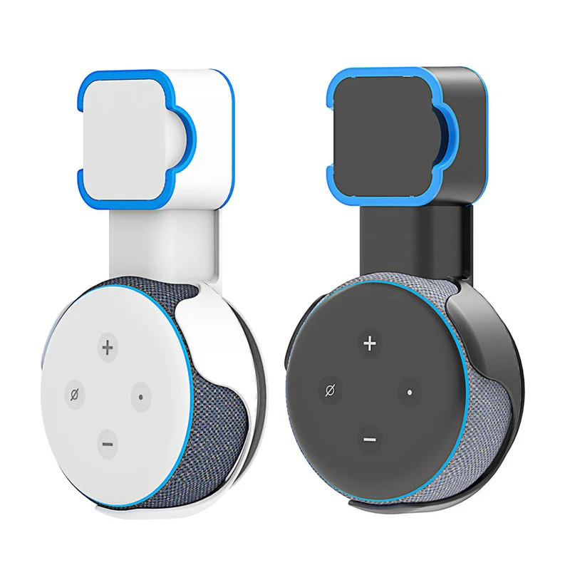 Настенное крепление на розетку держатель для стойки экономия пространства Alexa Echo