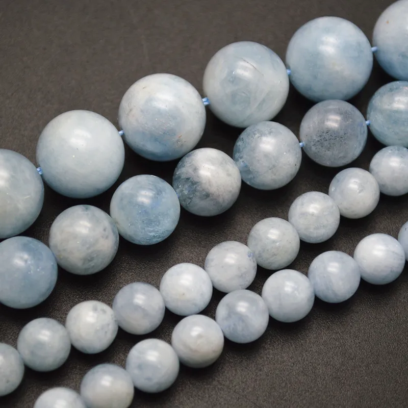 Middle Quality Natural Pure Color Aquamarine Stone Round Loose Beads 4mm 6mm 8mm 10mm 12mm DIY Jewelry Making Supplies
Middle Quality Natural Pure Color Aquamarine Stone Round Loose Beads 4mm 6mm 8mm 10mm 12mm DIY Jewelry Making Supplies