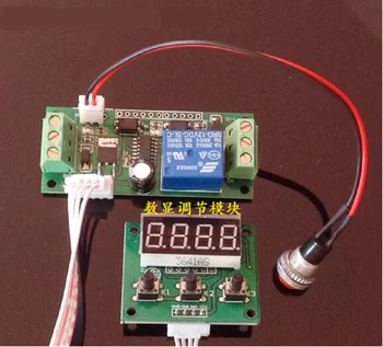 5v/12V trigger delay switch relay output cycle on-off module with button timing power failure
5v/12V trigger delay switch relay output cycle on-off module with button timing power failure