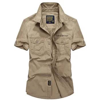 New arrival Summer men shirt military style cotton short sleeve army shirt men brand high quality camisa social masculina IN1751
New arrival Summer men shirt military style cotton short sleeve army shirt men brand high quality camisa social masculina IN1751