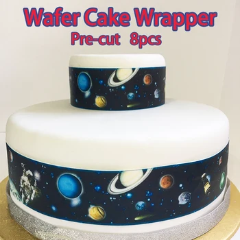 Edible Wafer Cake Wrapper 8pcs, Pre-cut Wedding Lace Cake idea decoration,edible paper for cupcake decoration
Edible Wafer Cake Wrapper 8pcs, Pre-cut Wedding Lace Cake idea decoration,edible paper for cupcake decoration
