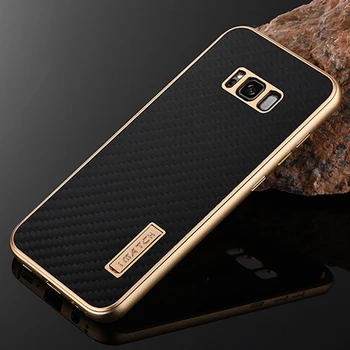 Original iMatch Metal Aluminum Bumper + Real Carbon Fiber Layer Case For Samsung Galaxy S8/ S8 Plus Luxury Hard Back Cover Cases
Original iMatch Metal Aluminum Bumper + Real Carbon Fiber Layer Case For Samsung Galaxy S8/ S8 Plus Luxury Hard Back Cover Cases