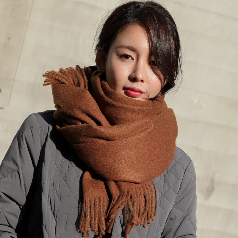 Fashion Winter Scarf Women Imitation Cashmere Scarfs Thicken Warm Elegant Soft Tassel Simple Cashmere Long Scarves Female Shawl
Fashion Winter Scarf Women Imitation Cashmere Scarfs Thicken Warm Elegant Soft Tassel Simple Cashmere Long Scarves Female Shawl