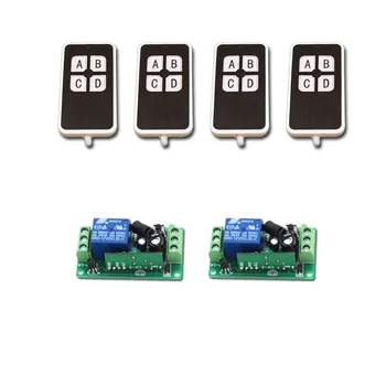 New DC9V 12V 24V 1CH Wireless Remote Control System 4 Transmitter and 2 Receiver Universal Gate Remote Control /Radio Receiver
New DC9V 12V 24V 1CH Wireless Remote Control System 4 Transmitter and 2 Receiver Universal Gate Remote Control /Radio Receiver