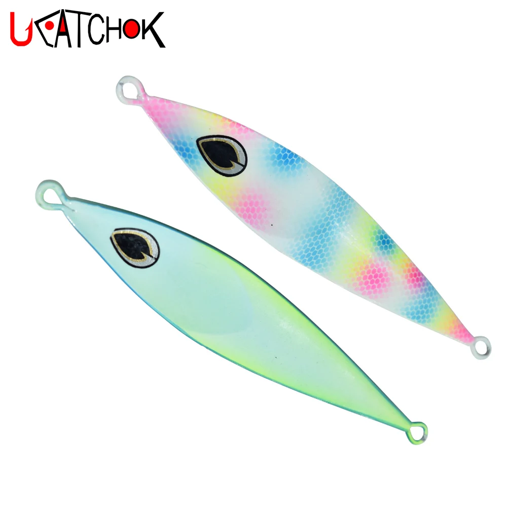 2pcs/pack 160g spoon shape luminous jig bait boat slow casting metal jig lure pesca glowing marine boat big game fishing lure
2pcs/pack 160g spoon shape luminous jig bait boat slow casting metal jig lure pesca glowing marine boat big game fishing lure