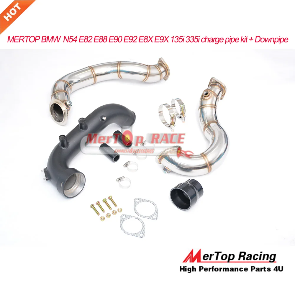 MerTop N54 3.0T E82 E88 E90 E92 E8X E9X 135i 335i Intake Turbo charge pipe Cooling kit +3'' Catless Downpipe
MerTop N54 3.0T E82 E88 E90 E92 E8X E9X 135i 335i Intake Turbo charge pipe Cooling kit +3'' Catless Downpipe
