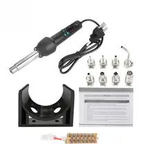 Digital Heat Gun Adjustable Electronic Hot Air Gun Desoldering Soldering Station SMD BGA Hot Air Blower with Nozzle 650W 220V
Digital Heat Gun Adjustable Electronic Hot Air Gun Desoldering Soldering Station SMD BGA Hot Air Blower with Nozzle 650W 220V