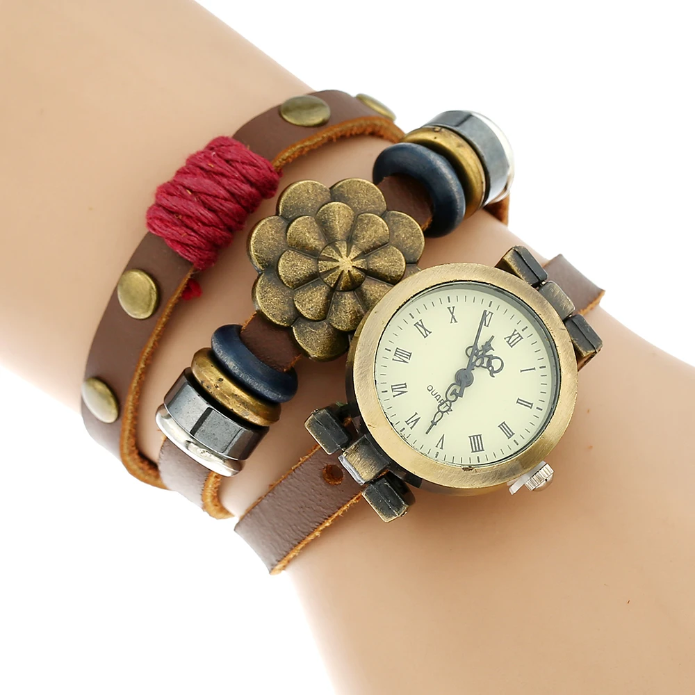 Retro Fashion Big Flower Women Quartz Watch Female Male Wristwatches Quartz Relogio Masculino Feminino Montre Femme
Retro Fashion Big Flower Women Quartz Watch Female Male Wristwatches Quartz Relogio Masculino Feminino Montre Femme