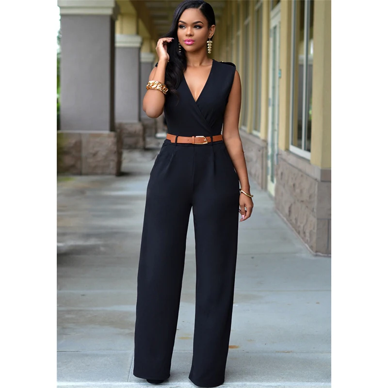 Fashion Woman High Waist V-neck Jumpsuit Thin Flat Milk Silk Straight Style Clothing Woman Casual Solid Jumpsuit
Fashion Woman High Waist V-neck Jumpsuit Thin Flat Milk Silk Straight Style Clothing Woman Casual Solid Jumpsuit