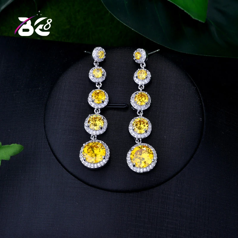 Be 8 Classic Crystal Dangle Round Shaped Earrings Long Drop Statement Earring for Women Birthday Gift E738
Be 8 Classic Crystal Dangle Round Shaped Earrings Long Drop Statement Earring for Women Birthday Gift E738