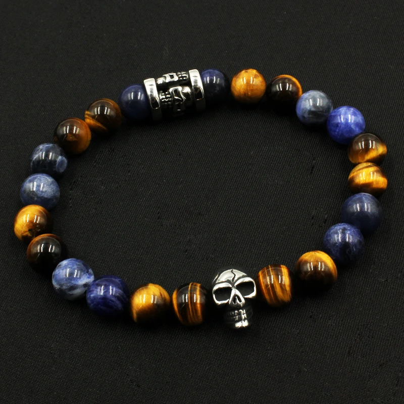 2018 Natural Beads Strand Bracelet Trendy Brand Skeleton Skull Tigereye For Women And Mens. The Buddha Jewelry Stone Energy
2018 Natural Beads Strand Bracelet Trendy Brand Skeleton Skull Tigereye For Women And Mens. The Buddha Jewelry Stone Energy