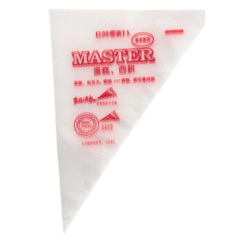 100 Pcs/Lot S size Disposable Piping bag Icing Nozzle Fondant Cake Decorating Confectionery Pastry Tips Tools Accessories
100 Pcs/Lot S size Disposable Piping bag Icing Nozzle Fondant Cake Decorating Confectionery Pastry Tips Tools Accessories